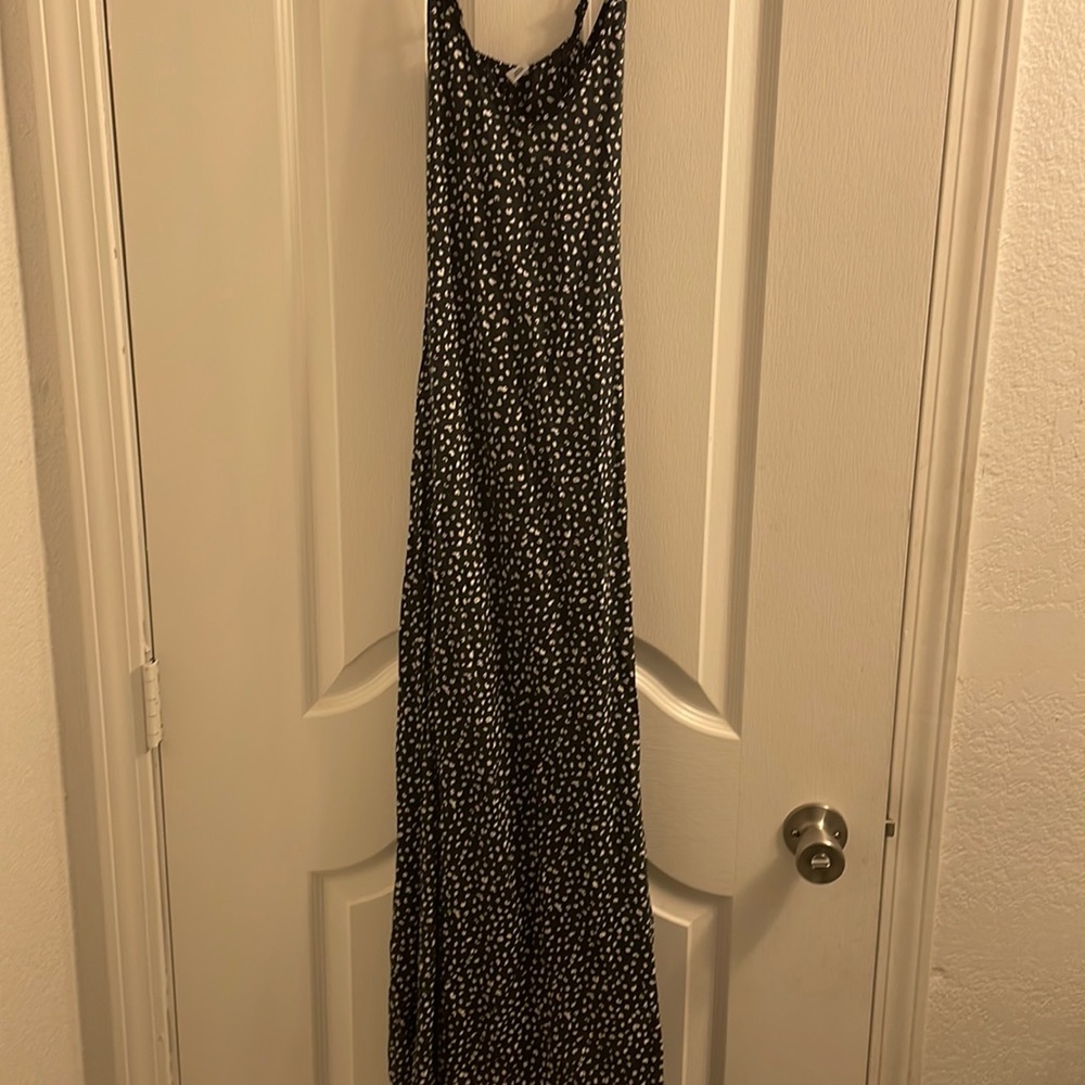 Black & White Maxi Dress
